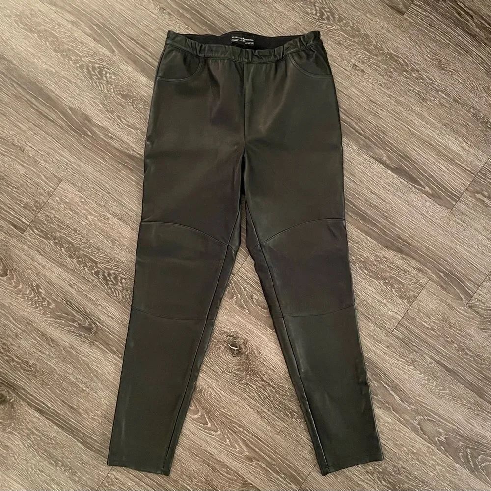 Peruvian connection bonded leather pants